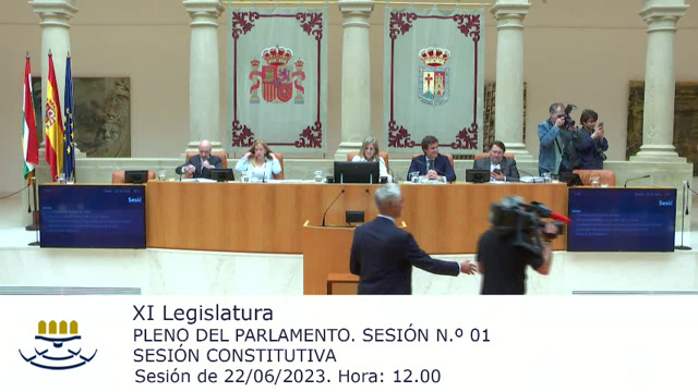 XI Legislatura. Sesión Plenaria N.º 1. Sesión Constitutiva